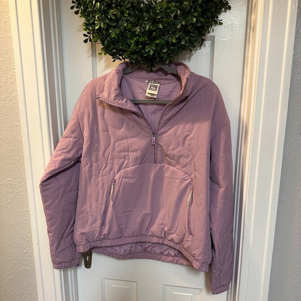 Avalanche NWOT Light Purple Pullover Women's Quilted Jacket-Size Large